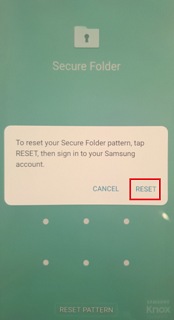 I've forgotten the lock for my Secure Folder | Samsung Support UK