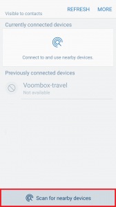how does samsung quick connect work over bluetooth