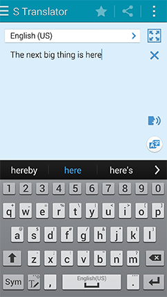 voice to text on samsung s5