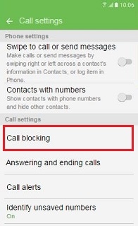 Why can I not receive calls from certain people on my Samsung Galaxy