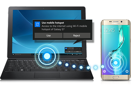 Stay connected with mobile hotspot pairing