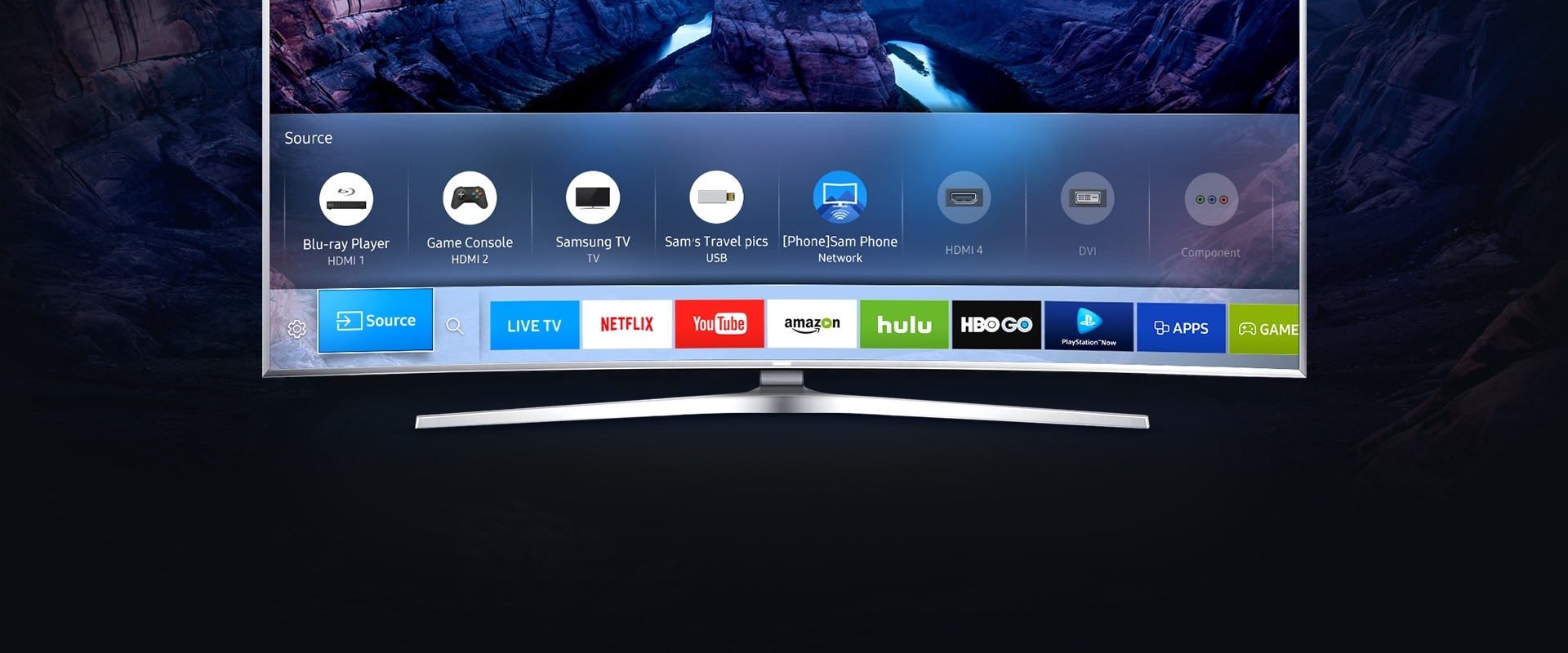 Watch content from your Samsung Smart TV