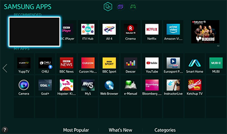 download app to samsung tv