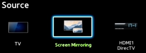 What is Screen Mirroring and how do I use it with my Samsung TV and