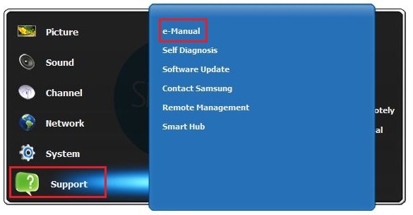 Where Do I Find The E-Manual On My TV? | Samsung Support UK