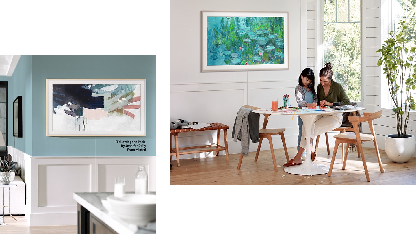 2019 The Frame Highlights Real art on TV Samsung UK