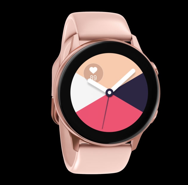 Samsung watch розовые