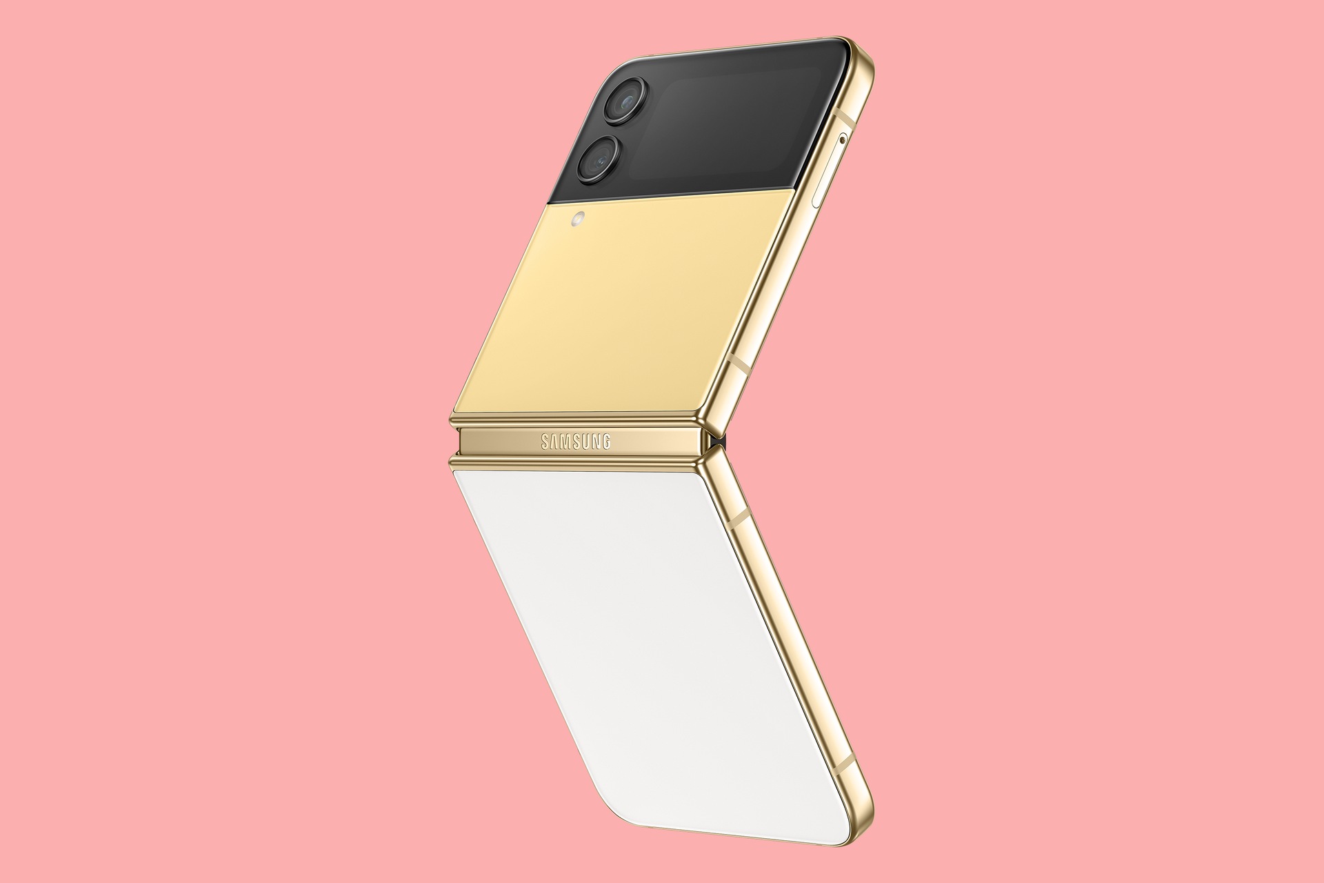 Galaxy Z Flip4 Bespoke Edition (Gold Frame)