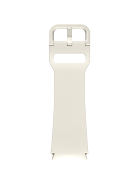 Upper and bottom side of Sport band cream are shown