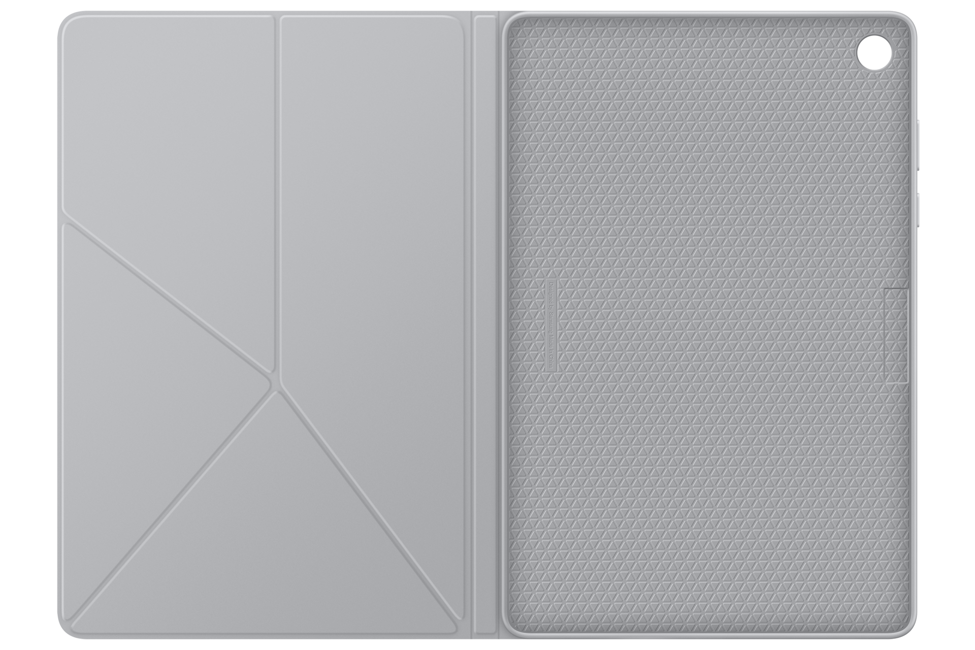 Galaxy Tab A11+ Book Cover Front-Open-Cover-Only White 