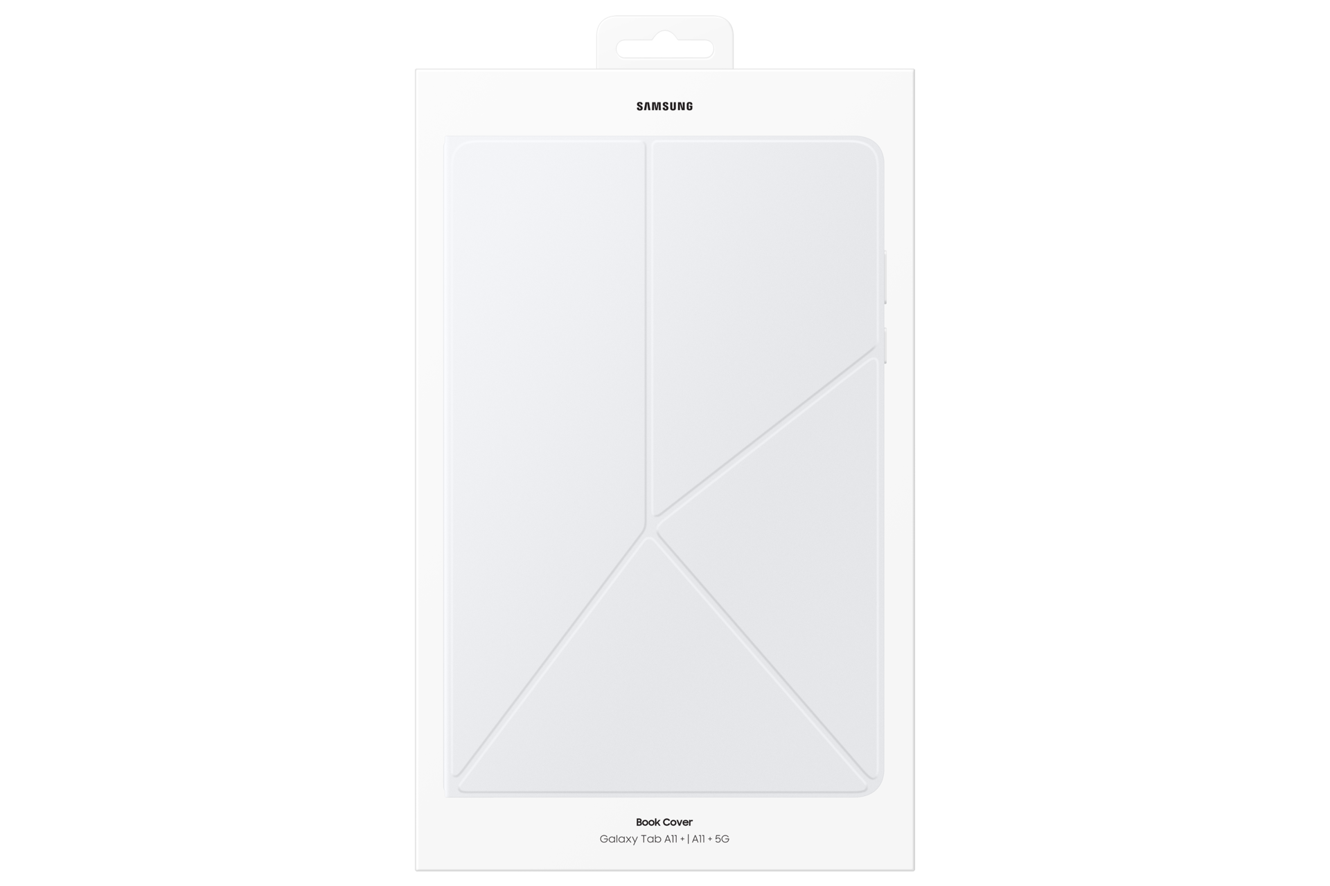 Galaxy Tab A11+ Book Cover Package White 