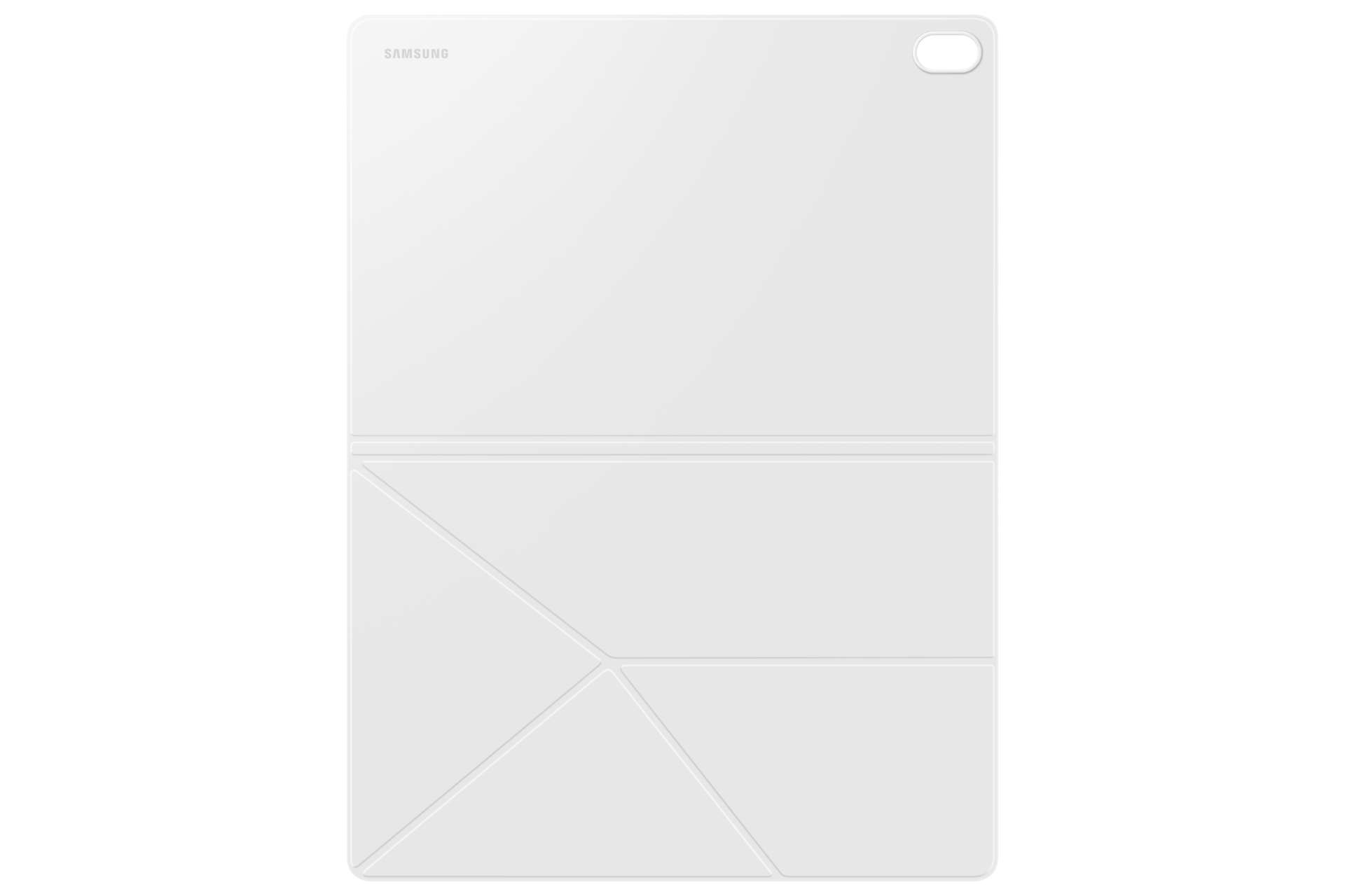 Book Cover for Galaxy Tab S12+ Back White 