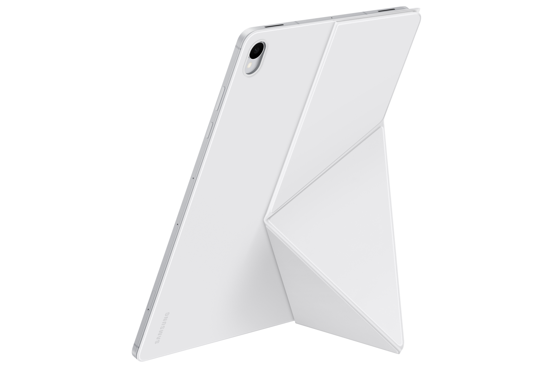 Book Cover for Galaxy Tab S12+ P-2-Way-Viewing White 