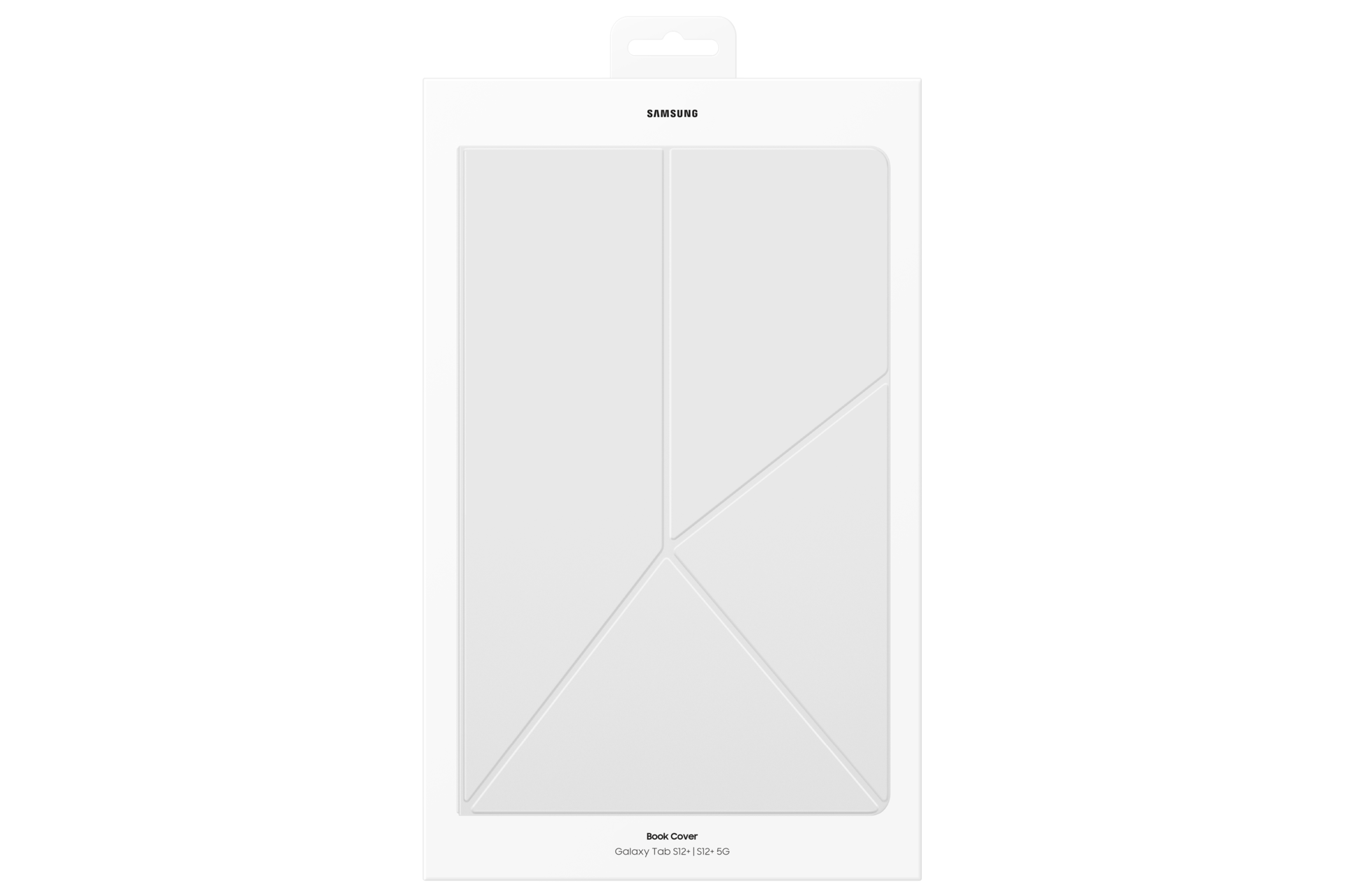 Book Cover for Galaxy Tab S12+ Package White 