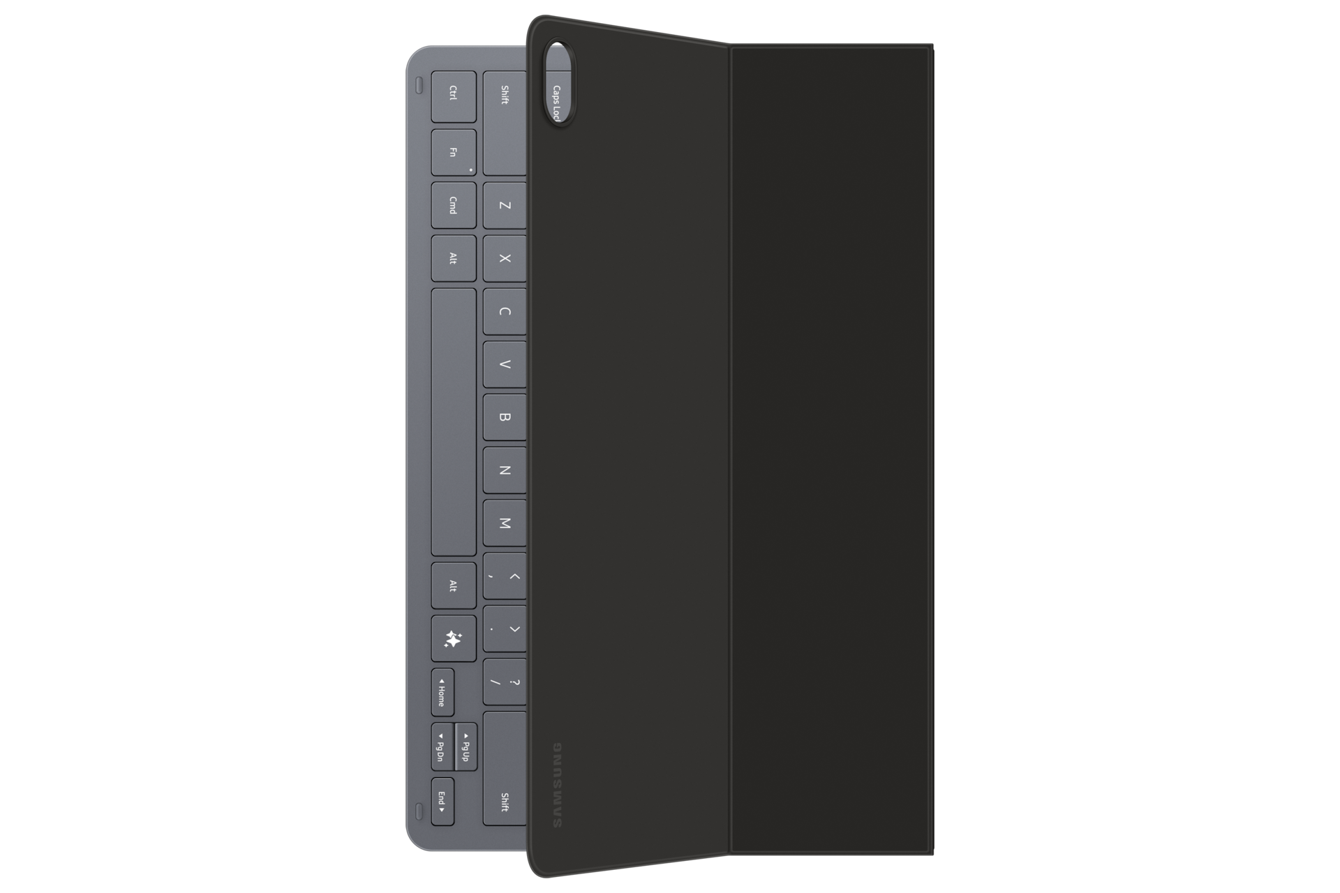 Book Cover Keyboard Slim for Galaxy Tab S12+ Dynamic3 Black 