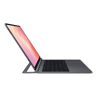 Galaxy Tab S11 Ultra Pro Keyboard Standing3 Gray 