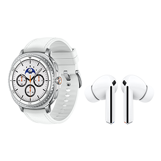 Watch8 Classic 46mm BT White+Buds3 Pro White