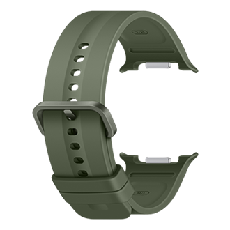 Sport Band (M/L) for Galaxy Watch9 (Watch8) Back-Perspective Olive 