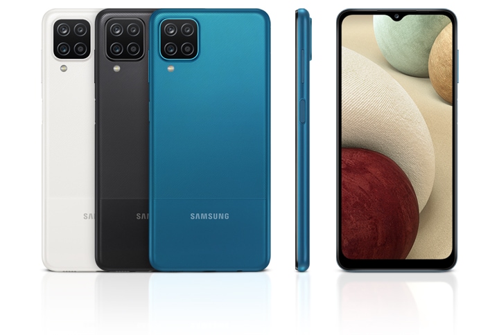Samsung Galaxy A12 sở hữu những tính năng tuyệt vời để đáp ứng nhu cầu của bạn trong công việc và giải trí. Bức ảnh này sẽ mang đến cho bạn cái nhìn đầy phấn khích về một chiếc điện thoại tiên tiến và giá cả phải chăng.