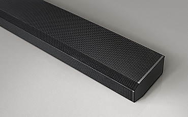 Close-up view of Soundbar sets