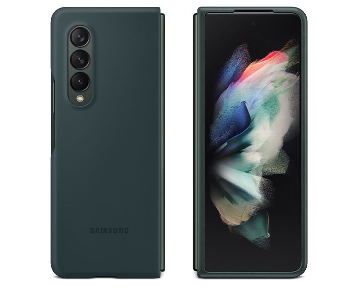 Galaxy Z Fold3 5G Silicone Cover White | Samsung Gulf
