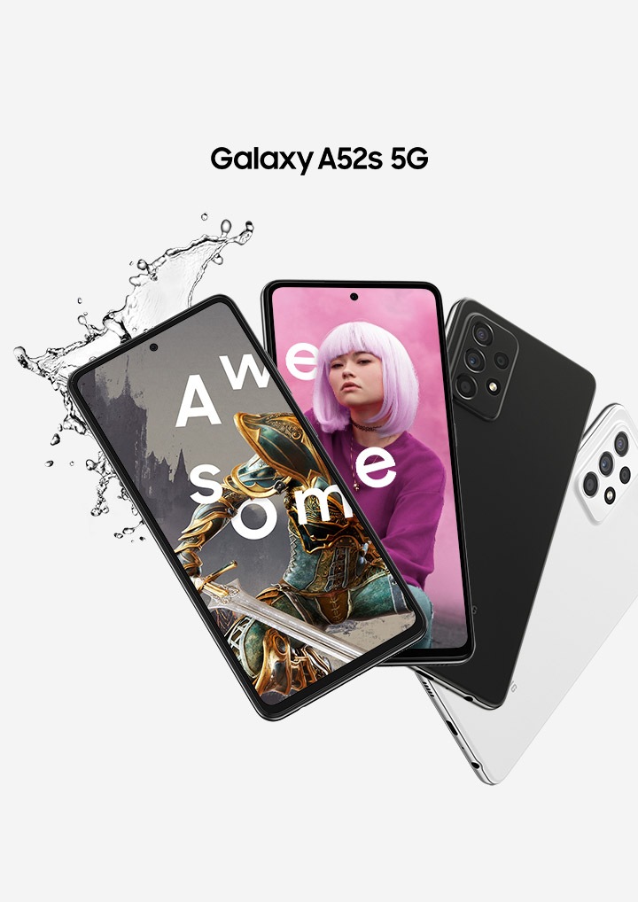 Galaxy A52s 5G - 256GB, Awesome White | Samsung Gulf