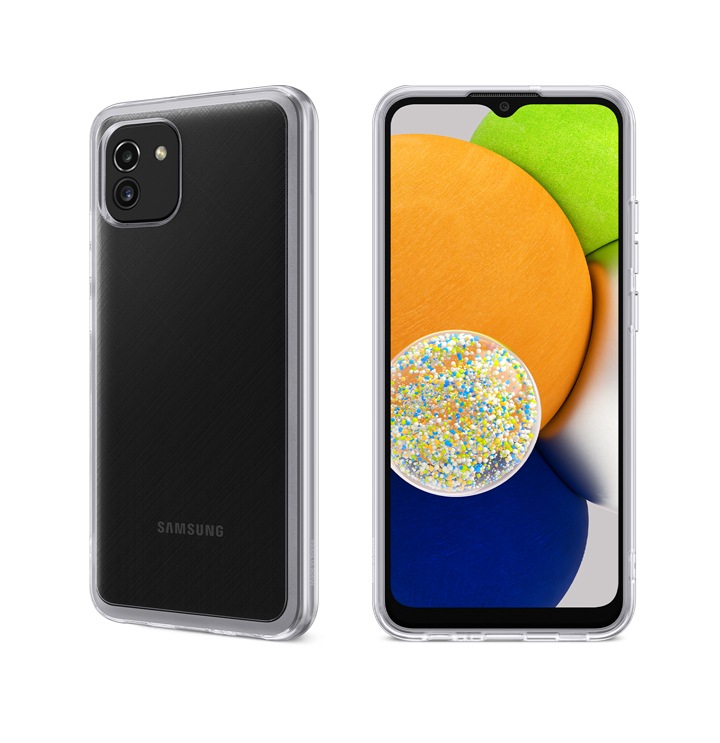 Galaxy A03 Soft Clear Cover black Samsung Gulf