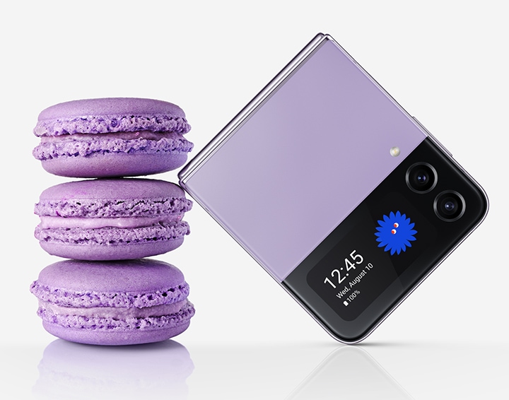 Galaxy Z Flip4 - 256 GB, Blue | Samsung Business Gulf