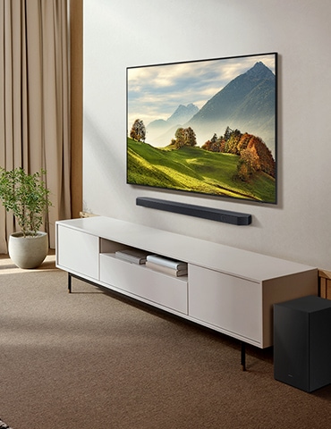 بزاوية ، مثبتة Q700C والتلفزيون