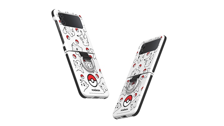 Pokémon Cover with Ring for Galaxy Z Flip4 Mobile Accessories -  GP-FPF721HOPWW