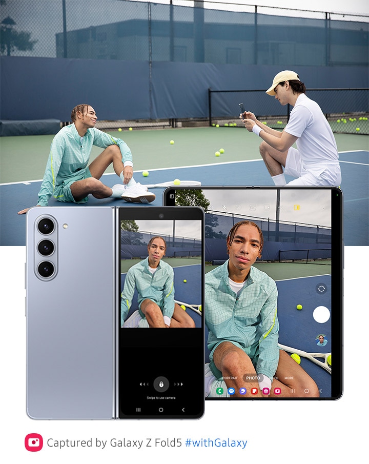 Galaxy Z Fold5 (Icy Blue, 256GB) | Samsung Business Gulf Galaxy Z Fold5 (Icy Blue, 256GB) | Samsung Business Gulf