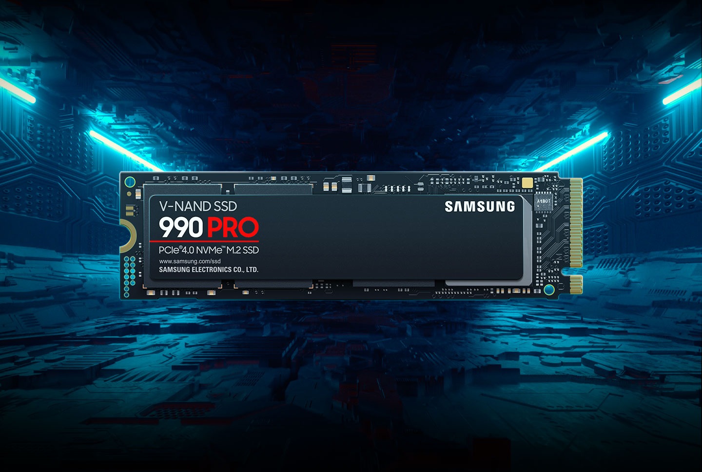 The 990 PRO is a new memory product with superior performance for
gamers and heavy users.