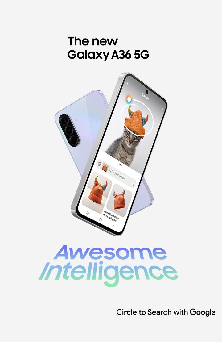 Galaxy A36 5G Awesome White 128GB 8GB RAM – Features | Samsung Gulf