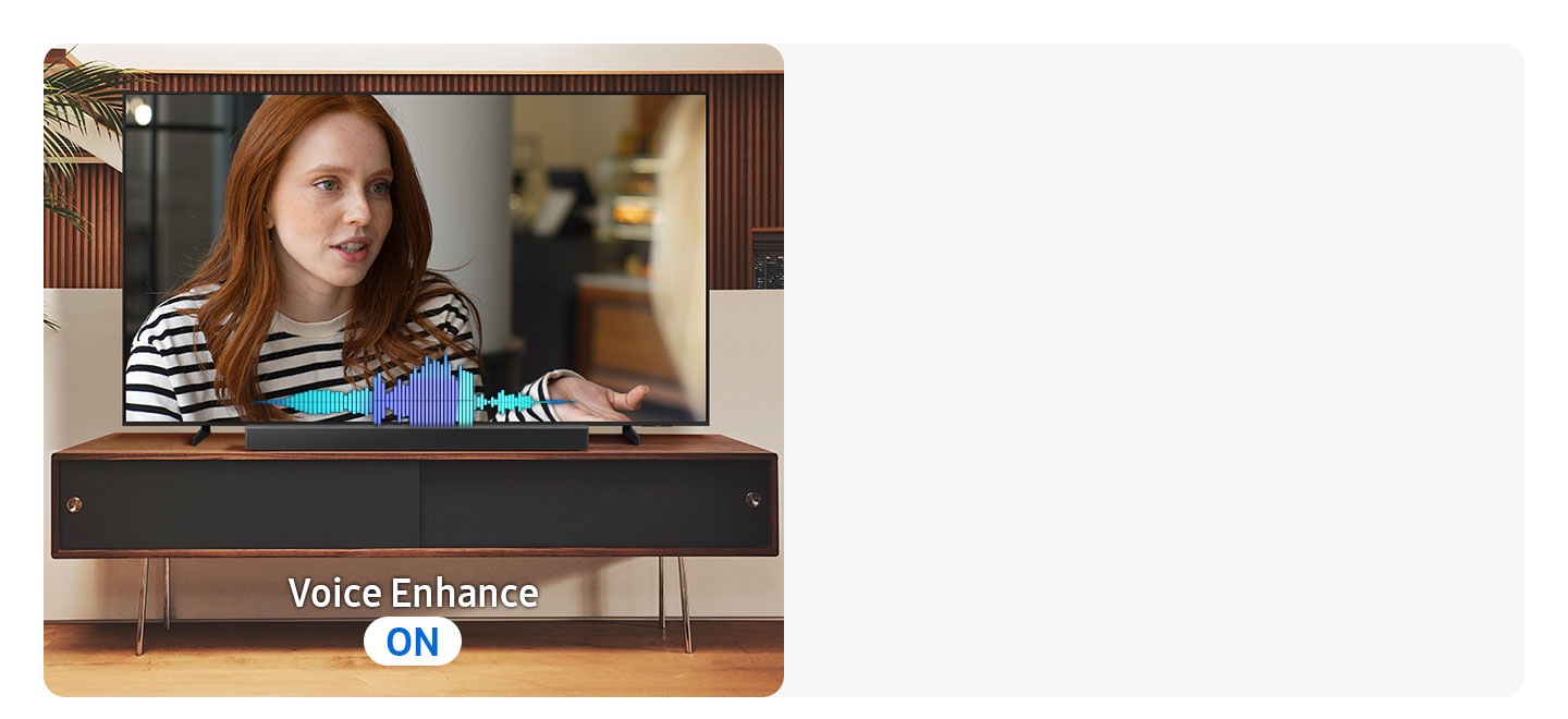 ae feature voice enhance 547174703?$FB TYPE A JPG$ - Samsung B-series Soundbar HW-B450F 2.1 ch Subwoofer