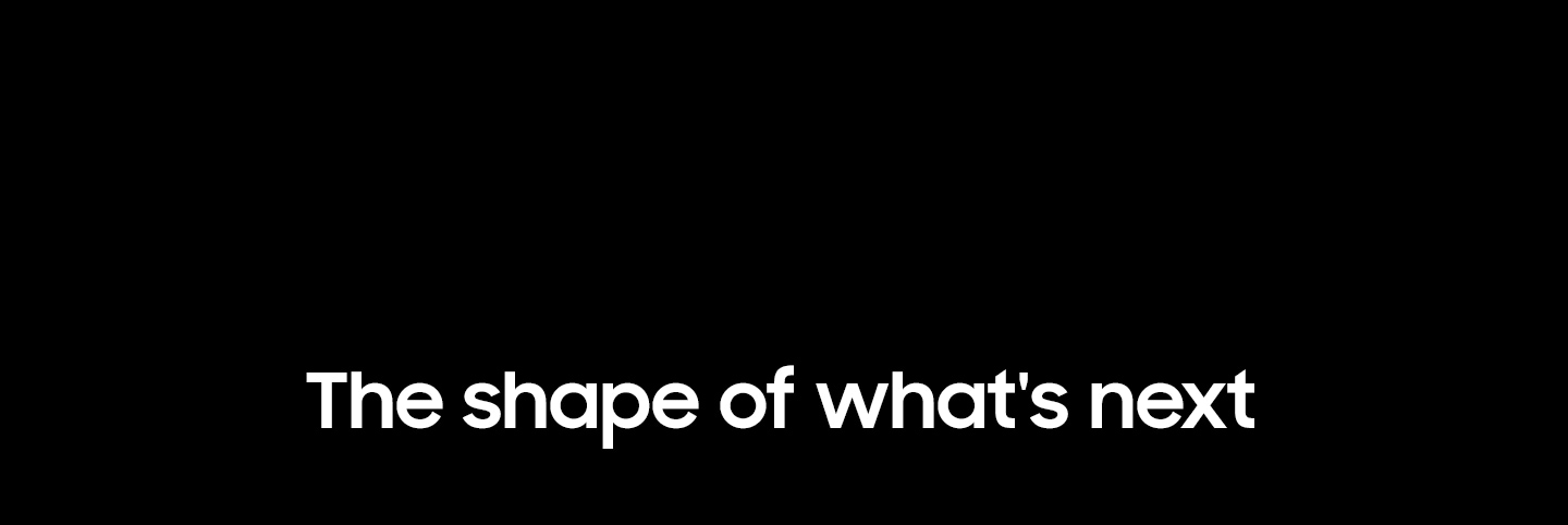The shape of what's next.