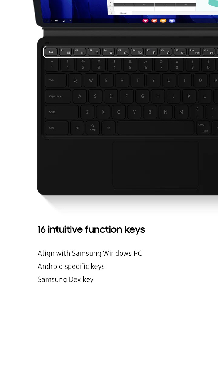 samsung galaxy tab s7 plus keyboard case Book cover keyboard (Tab S8+ /Tab S7) Samsung Gulf