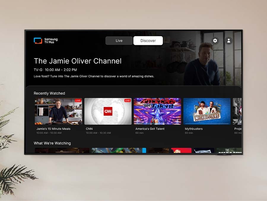 Samsung TV Plus -UK Only (PVI-By Material- Image-Other Images-2023 TV Plus UI for others)