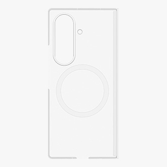 Galaxy Z Fold8 Ultra Hinge Protection Magnet Case Front Transparent 