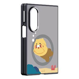 Galaxy Z Fold8 Mirror Magnet Case(Kakao Friends) RPerspective Brown 