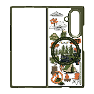 Galaxy Z Fold8 Ultra c11 Magnet Case Back Khaki 