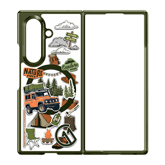 Galaxy Z Fold8 Ultra c11 Magnet Case Front Khaki 
