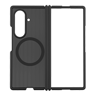 Galaxy Z Fold8 Ultra Hybrid Shield Magnet Case Front Black 