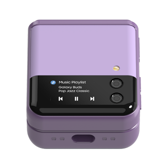 Anymode Galaxy Buds Z Flip3 Cover for Galaxy Buds 2 purple