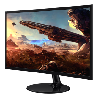 24/27/32 Inch Essential Monitor G3 G35H FHD 144Hz Round Stand R-perspective2 Black 