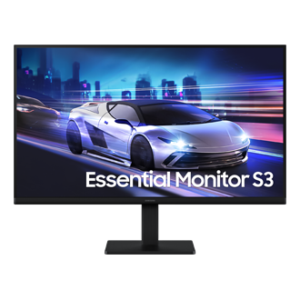 22"/24"/27" Essential Monitor S3 S32GF Full HD 120Hz Front1 Black 