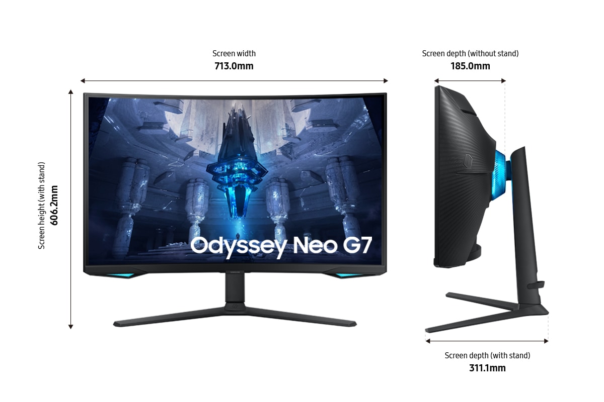 samsung odyssey neo g7 g75nb 32