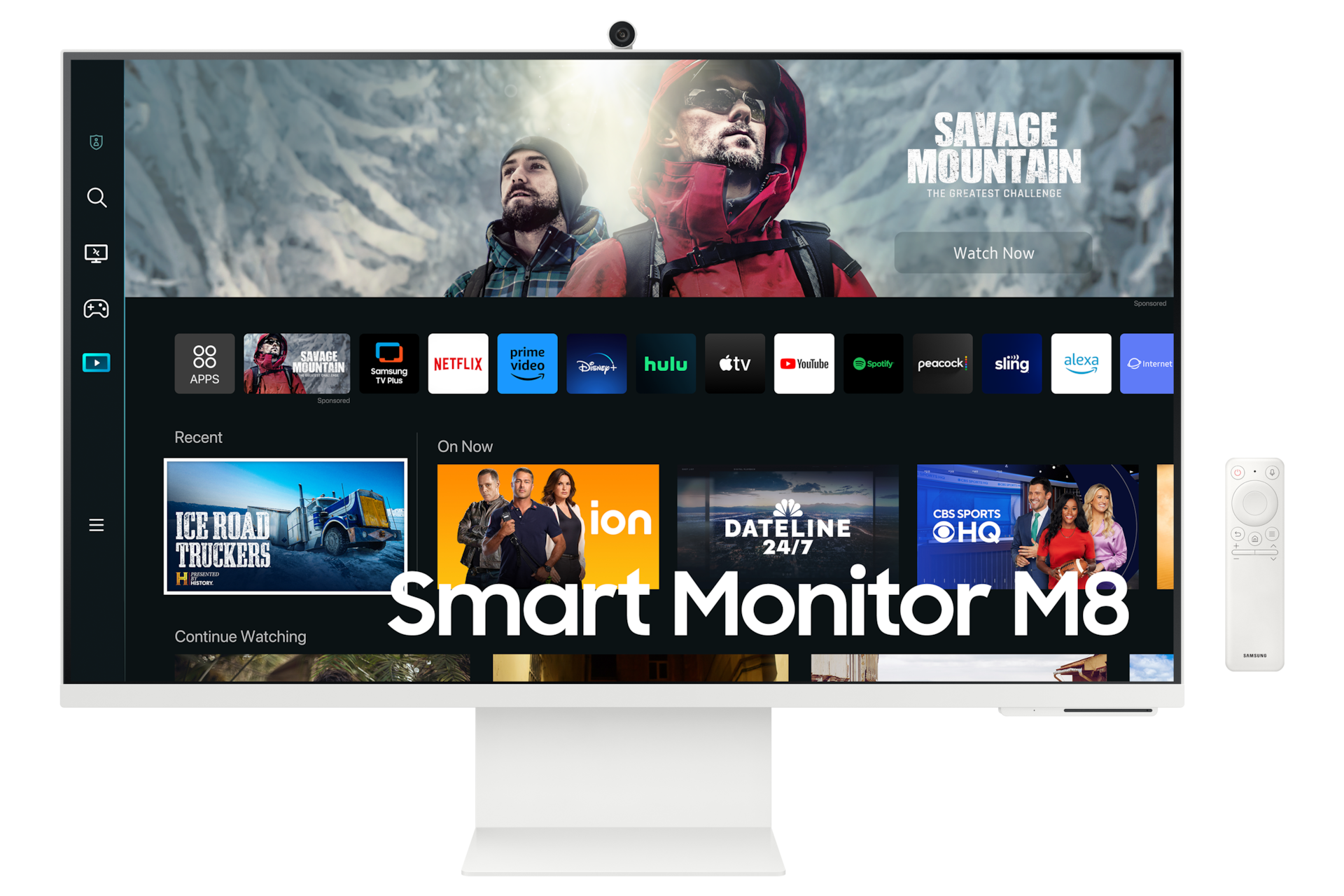 32 4K Smart Monitor M8 M80C White LS32CM801UMXUE