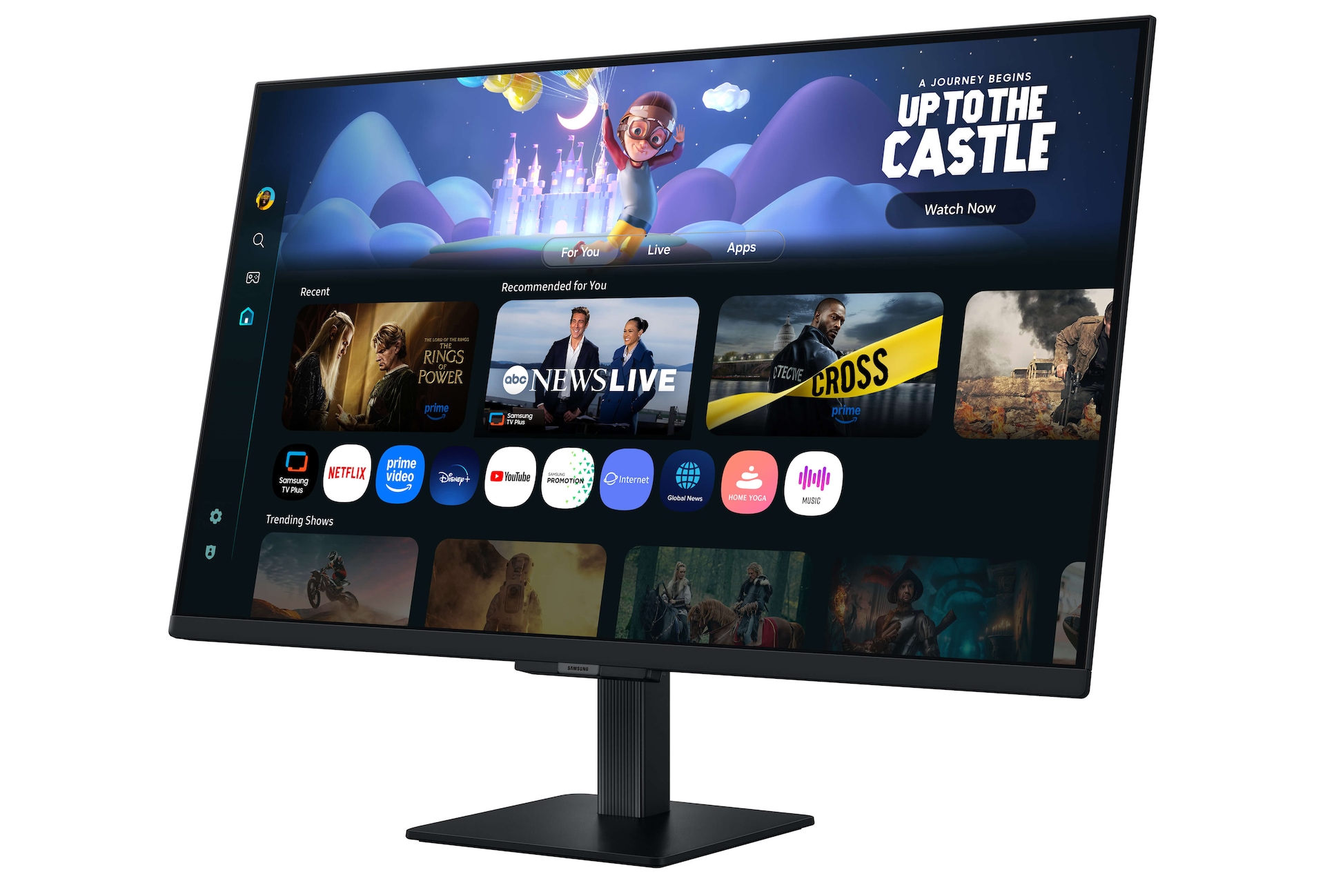 27"/32" Smart Monitor M5 M50F FHD (Black) Low-Dynamic Black 