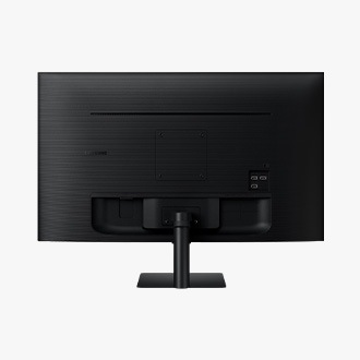 Rear of black 32 inch Samsung Smart Monitor M7.