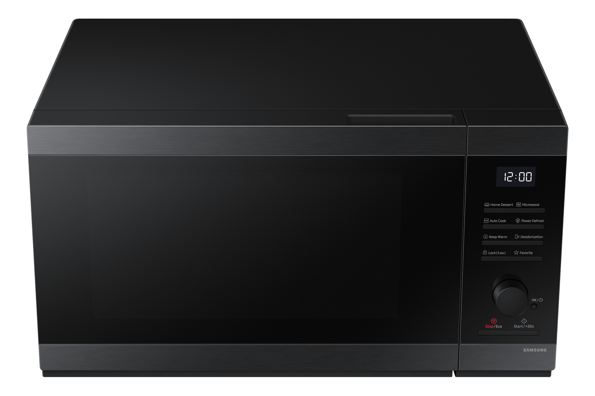 handle-top-view Black